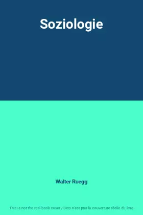 Couverture du produit · Soziologie