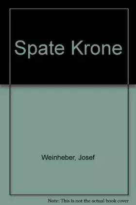 Couverture du produit · Spate Krone