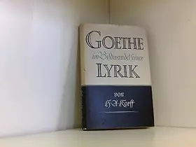 Couverture du produit · Goethe im Bildwandel seiner Lyrik (hier nur: Zweiter Band)