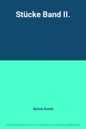Couverture du produit · Stücke Band II.