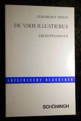Couverture du produit · De viris illustribus. Erläuterungen.
