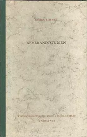 Couverture du produit · Rembrandtstudien