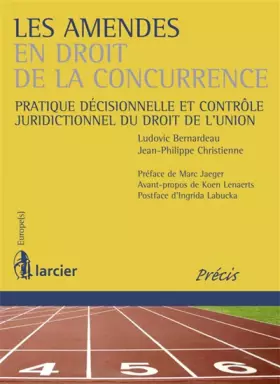 Couverture du produit · Les amendes en droit de la concurrence