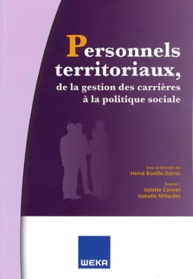 Couverture du produit · Personnels territoriaux, de la gestion des carrières à la politique sociale