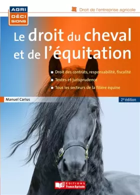 Couverture du produit · Droit du cheval et de l'équitation