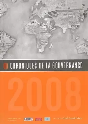 Couverture du produit · Chroniques de la Gouvernance 2008: Institut de Recherche et Debat sur la Go