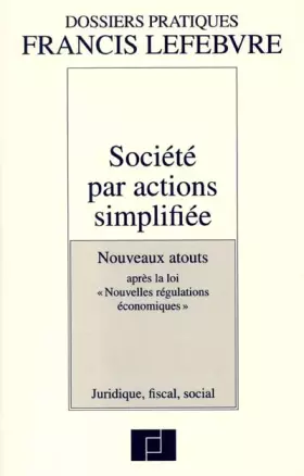 Couverture du produit · Société par actions simplifiée