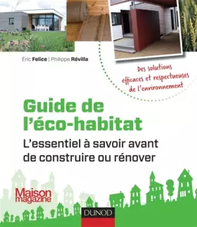 Couverture du produit · Guide de l'éco-habitat: L'essentiel à savoir avant de construire ou rénover