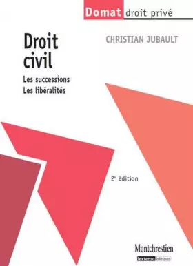 Couverture du produit · Droit civil : les successions, les libéralités