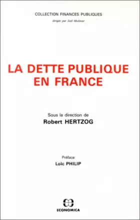 Couverture du produit · La dette publique en France