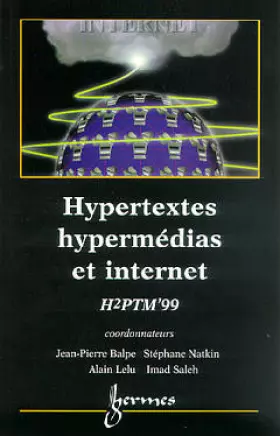 Couverture du produit · Hypertextes, hypermédias et Internet