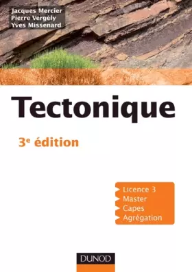 Couverture du produit · Tectonique 3e édition