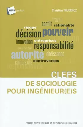 Couverture du produit · Cléfs de sociologie pour ingénieur(e)s