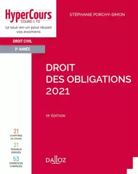 Couverture du produit · Droit des obligations