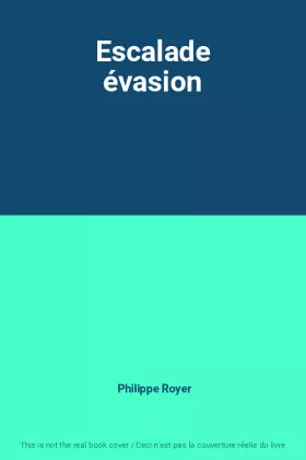 Couverture du produit · Escalade évasion