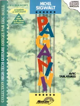 Couverture du produit · MICHEL SIGWALT : PAGANINI ET VIRTUOSITE - GUITAR [TAB] - RECUEIL + SUPPORT AUDIO