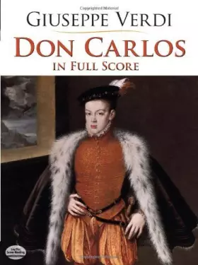 Couverture du produit · Don Carlos in Full Score (Dover Music Scores) by Giuseppe Verdi (2001-06-15)
