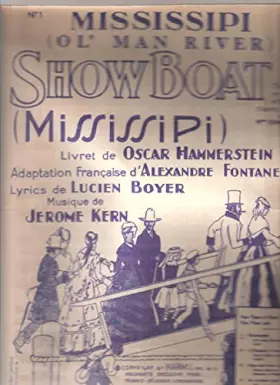 Couverture du produit · Partitions classique SALABERT KERN J. - MISSISSIPI (OL' MAN RIVER) - CHANT ET PIANO Voix solo, piano
