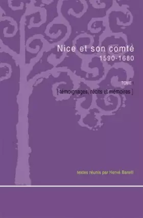 Couverture du produit · Nice et son Comté Tome 1 1590-1680