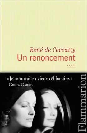 Couverture du produit · Un renoncement