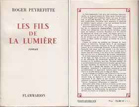 Couverture du produit · Roger Peyrefitte. Les Fils de la lumière