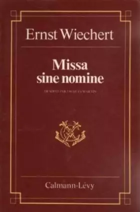 Couverture du produit · Missa sine nomine