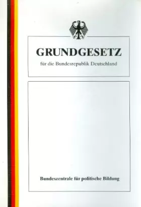 Couverture du produit · Grundgesetz, Fur Die Bundesrepublik Deutschland