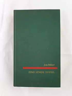 Couverture du produit · Jens Bekker: Eine Sünde zuviel - Verlag: Lingen