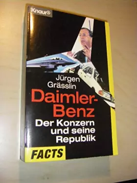 Couverture du produit · Daimler- Benz. Der Konzern und seine Republik