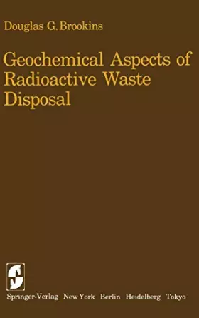 Couverture du produit · Geochemical Aspects of Radioactive Waste Disposal