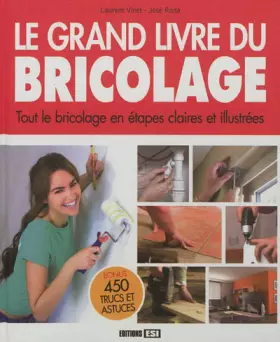 Le grand livre du bricolage : Tout le bricolage en étapes claires et illustrées -  Laurent Vinet et  José Roda