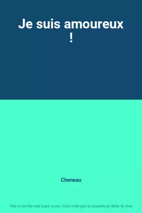 Couverture du produit · Je suis amoureux !