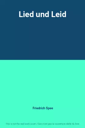 Couverture du produit · Lied und Leid