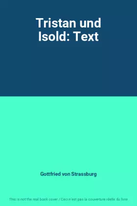 Couverture du produit · Tristan und Isold: Text
