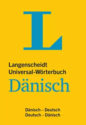 Couverture du produit · Langenscheidt Universal-Wörterbuch Dänisch - mit Tipps für die Reise: Dänisch-Deutsch/Deutsch-Dänisch: Dänisch-Deutsch, Deutsch