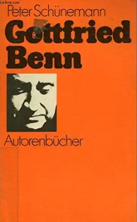Couverture du produit · Gottfried Benn