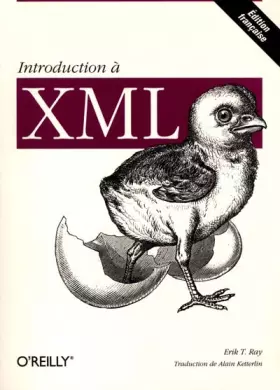 Couverture du produit · Introduction à XML