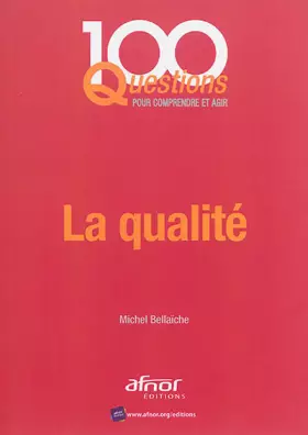 Couverture du produit · La qualité