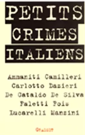 Couverture du produit · Petits crimes italiens