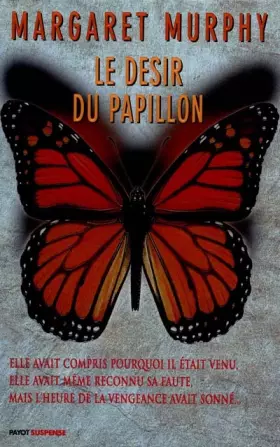 Couverture du produit · Le désir du papillon