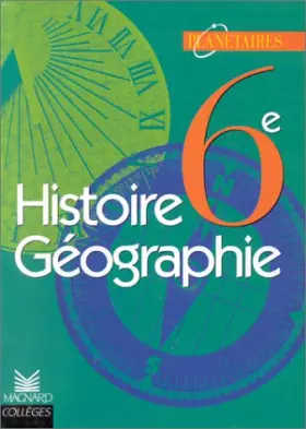 Couverture du produit · Livre de l'élève 6e - Histoire/géographie
