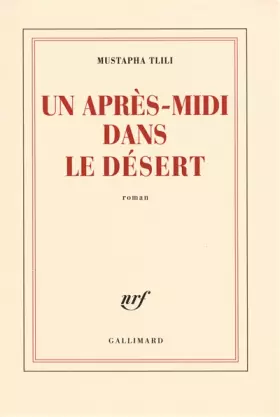 Couverture du produit · Un après-midi dans le désert