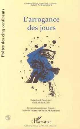 Couverture du produit · L'arrogance des jours