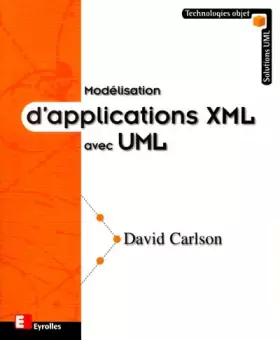 Couverture du produit · Modélisation d'applications XML avec UML