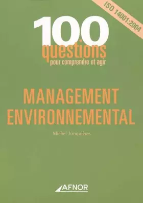 Couverture du produit · Management environnemental