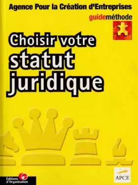 Couverture du produit · Choisir votre statut juridique