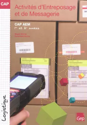 Couverture du produit · CAP AEM (pochette) : 1re et 2e années. Activités d'entreposage et de messagerie.