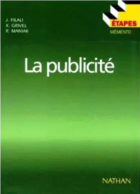 Couverture du produit · La publicité