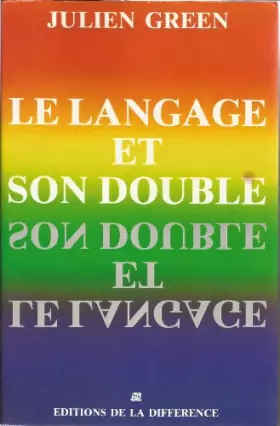 Couverture du produit · Le langage et son double / The language and its shadow