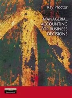 Couverture du produit · Managerial Accounting for Business Decisions